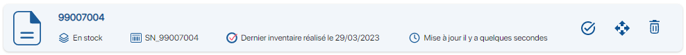 Consulter les statuts des références avant opération sur le logiciel de gestion des stocks K inventory