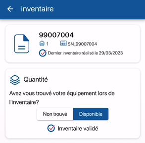 Mettre à jour les références dans le stock grâce à l'application de gestion des stocks K inventory