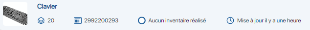 Créer et configurer une référence sur le logiciel de gestion de stocks K inventory