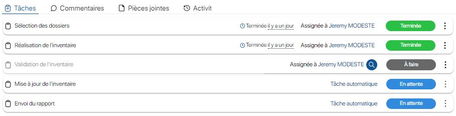 Effectuer un inventaire en suivant les contrôles opérationnels sur K inventory logiciel de gestion de stocks