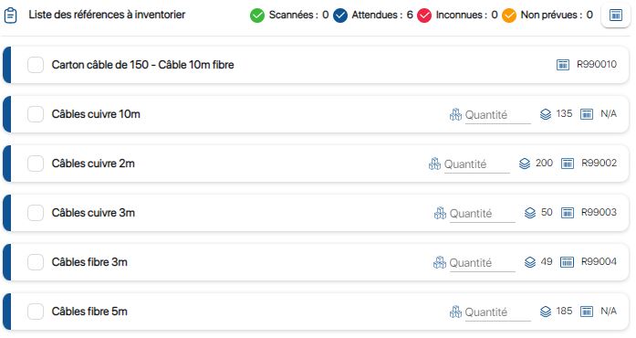 Easy stocktaking with K inventory application