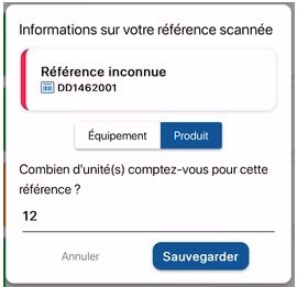 PME réaliser un inventaire de stock grâce à un téléphone sur l'application de gestion de stock en ligne K inventory