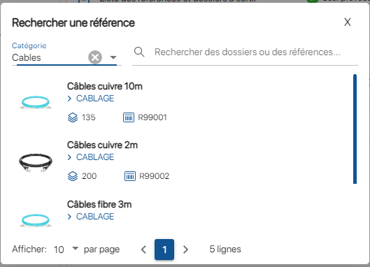 Etapes de contrôle sortie de stock avec K inventory logiciel de gestion de stock