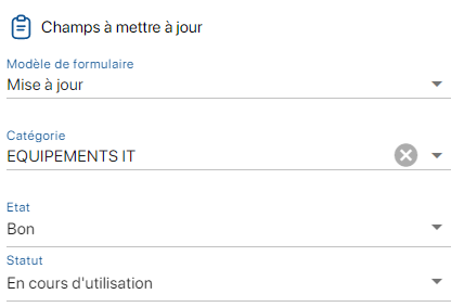 Mettre à jour de nombreux articles en une fois sur la plateforme de gestion de stock K inventory