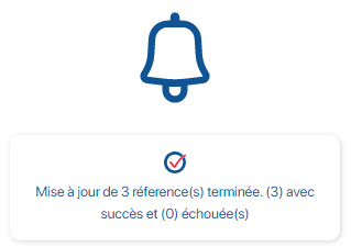 Mise à jour de références sur le logiciel de gestion de stock K inventory