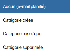 Alerte stock sur l'application de gestion de stocks K inventory