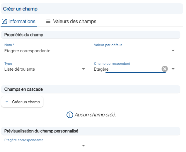 create a category for shelves