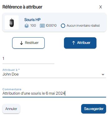 Product allocation from the reference file