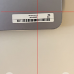 Screen for scanning barcodes and identifiers in the K inventory application